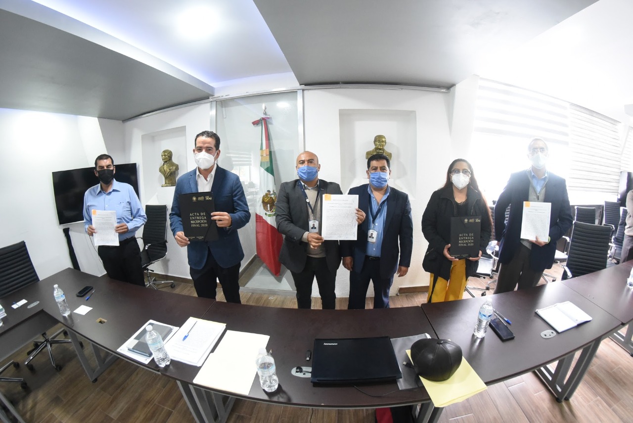 Se firma acta de entrega – recepción final en Tula