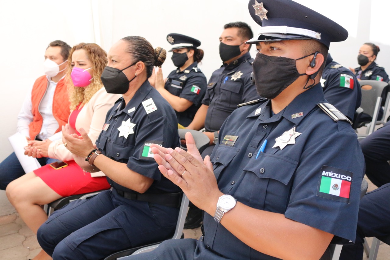 CAPACITAN A POLICÍAS DE PACHUCA CON DIPLOMADO DE ACTUACIÓN DEL PRIMER RESPONDIENTE MARFECA